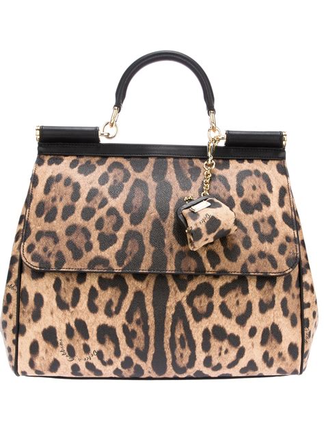 dolce gabbana animal bag|dolce gabbana totes.